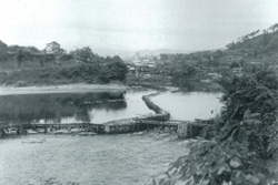 ▲The View of the Mogami River at the time of Mokichi’s visit