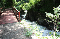 ▲Jintsu-kyo Gorge Bridge